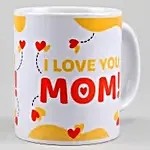 I Love You Mom Cushion And Mug Combo