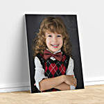 Personalised Blissful Memories Portrait Canvas Frame
