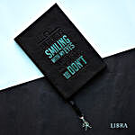 Doodle Libra Zodiac Sign Personalized Diary