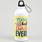 Disney Best Dad Ever Printed Bottle