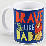 Disney Brave Like Dad Printed Mug