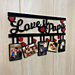 Personalised Papa 5 Pictures Photo Frame