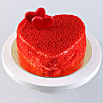 Sweet Red Heart Velvet Cake- 2 Kg