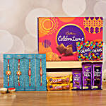 Celebrations Chocolate Box & 4 Rakhis