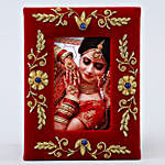 Personalised Red Photo Frame