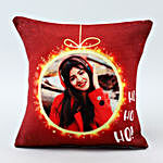 Personalised Christmas LED Cushion Hand Delivery