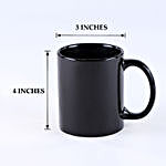 Personalised Christmas Special Black Mug Hand Delivery