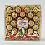 Christmas Wishes Ferrero Rocher Box- 24 Pcs