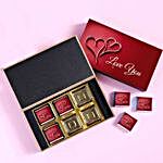 Love U Chocolate Box- 6 Pcs