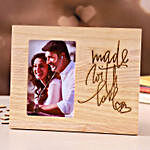 Personalised Made With Love Photo Frame