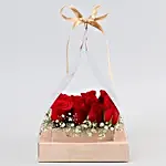 Ravishing Red Roses Gift Arrangement