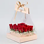 Ravishing Red Roses Gift Arrangement