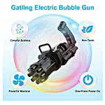 Zyamalox 8 Hole Electric Bubbles Gun