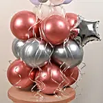 Happy Birthday Bobo Balloon Stand