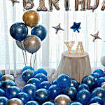 Happy Birthday Premium Balloon Decor