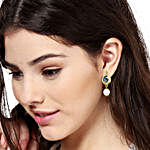 Estele Gold Tone Plated Women's Earrings