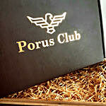 Porus Club Reversible Belt & Leather Wallet Combo