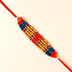 Sneh Wooden Beads Colourful Rakhi