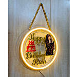 Personalised Happy Birthday LED Wall Hanging