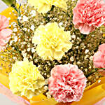 Happy Times Carnations Flower Bouquet