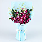 Heartfelt Feelings Orchids Bouquet & Celebrations Box