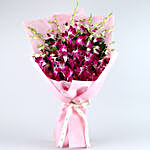 Splendid Love Orchids Bouquet & Celebrations Box