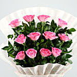 Sweet Memories Pink Roses Bouquet
