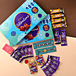 Designer Rakhis & Cadbury Celebrations Combo