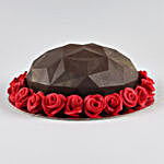 Red Roses Dome Pinata Cake- 1 Kg