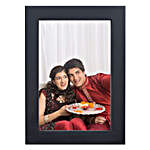 Designer Rakhi With Greeting Card N Personalised Frame