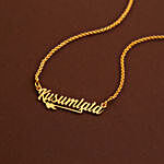 Personalised Underlined Name Necklace