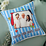 Youre The Best Dad Personalised Cushion