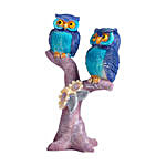 Owl Couple Showpiece