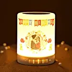 Personalised Happy Birthday LED Lamp Speaker