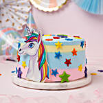 Unicorn Theme Truffle Cake 1 Kg