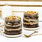 Yummy Choco Walnut Cake Jar Set of 2