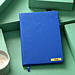 Personalized Blue Notebook
