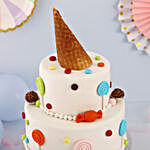 Party Lover 2 Tier Truffle Cake- 3 Kg