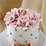 Pink Bow 2 Tier Truffle Cake- 1.5 Kg