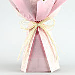 Dreamy Pink Roses Bouquet W Black Forest Cake