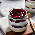 Blueberry Cream Cake Jar Set of 2