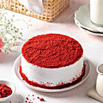 Red Velvet Fresh Cream Cake 1kg Eggless