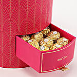 Roses & Carnations Box With Ferrero Rocher