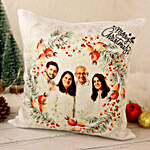 Merry Vibes Personalised Cushion Hand Delivery