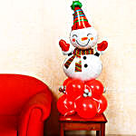 Snowman Santa Balloon Arrangement