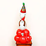 Snowman Santa Balloon Arrangement
