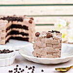 Basketweave Design Chocolate Cake- Eggless 2 Kg