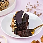 Chocolate Walnut Truffle Cake- Half kg Eggless
