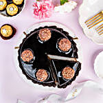 Ferrero Rocher Truffle Cake- 2 Kg Eggless