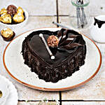 Special Floral Chocolate Cake Half kg